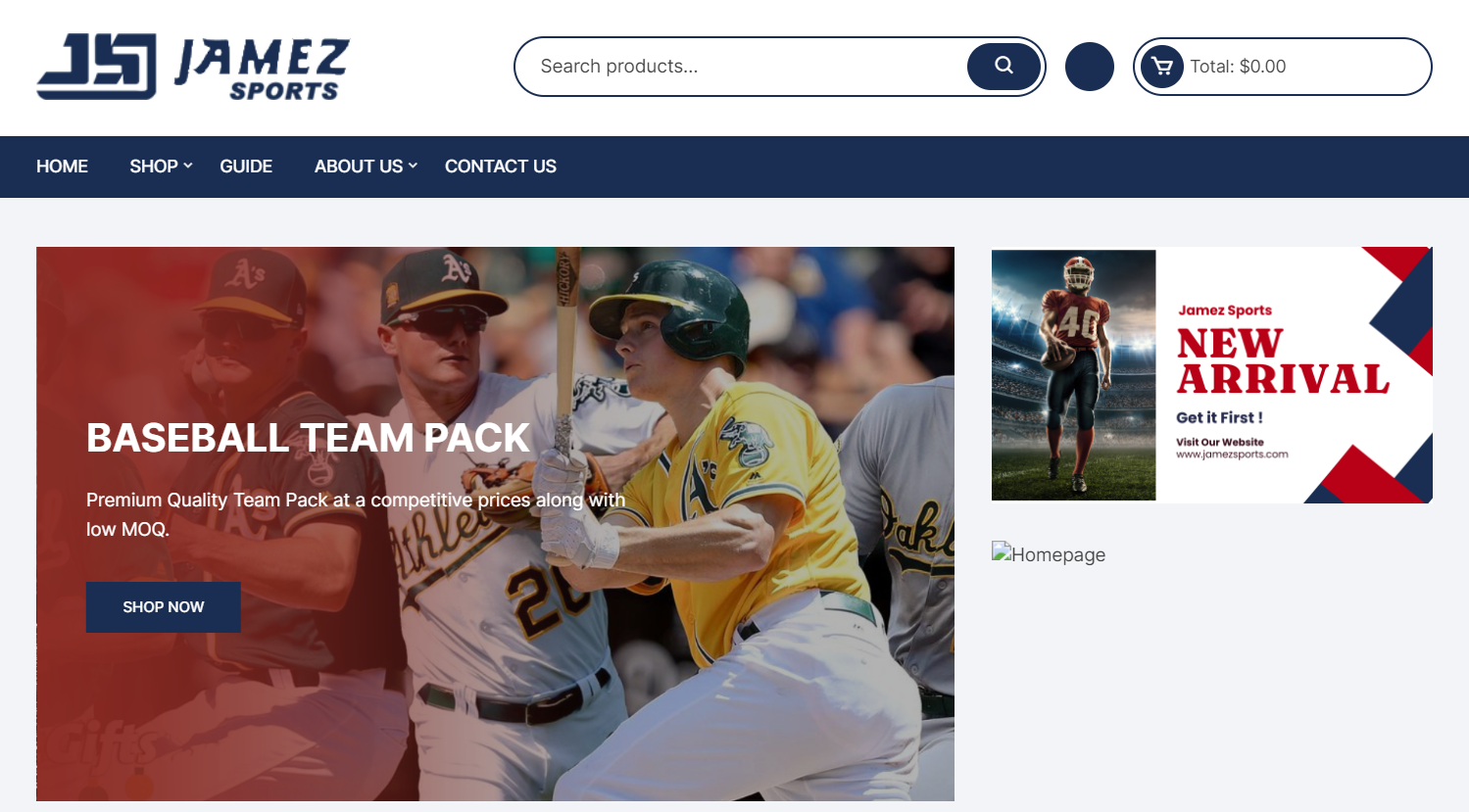 Jamez web view