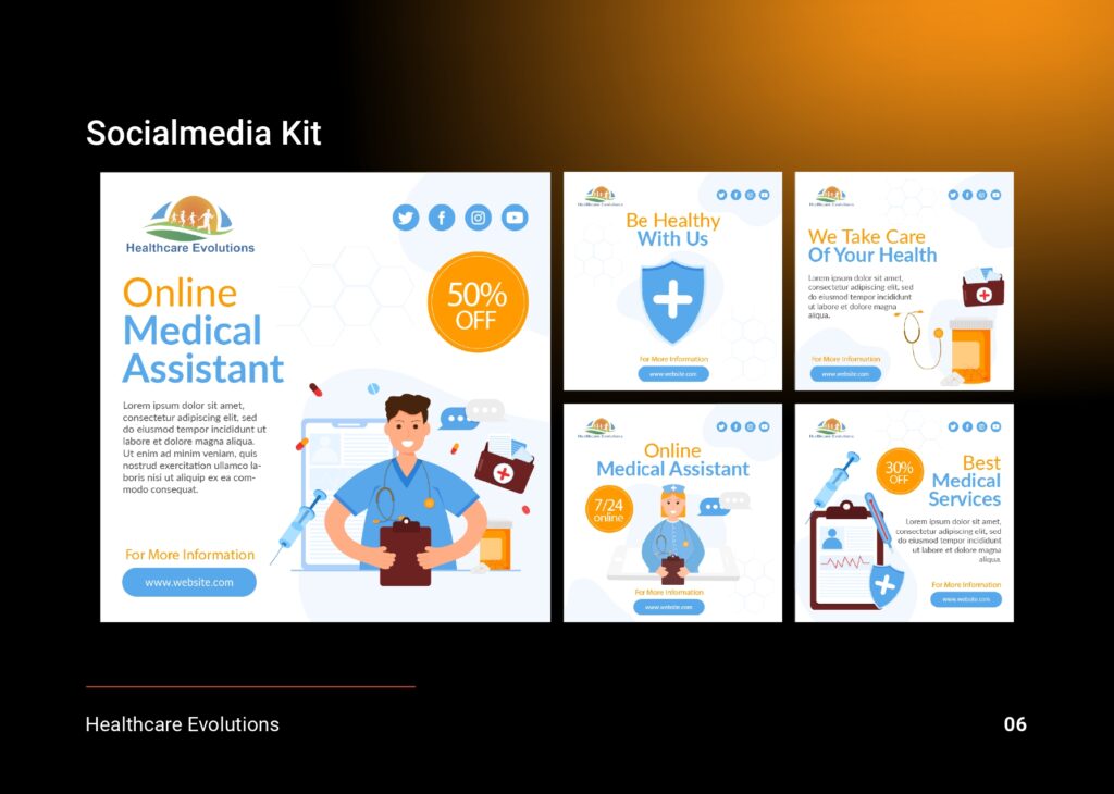 Healthcare Evolutions social media kit