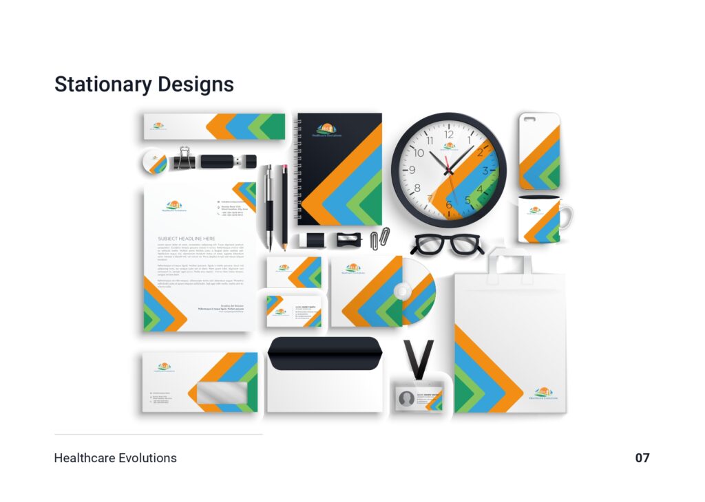 Healthcare Evolutions stationary design